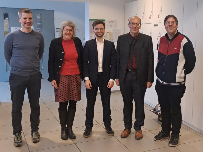 Ricardo Euler defends his dissertation at the FU Berlin