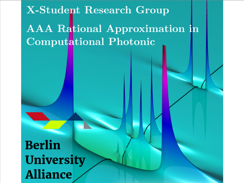 Berlin University Alliance X-Student Research Group: AAA Rational Approximation in Computational Photonics