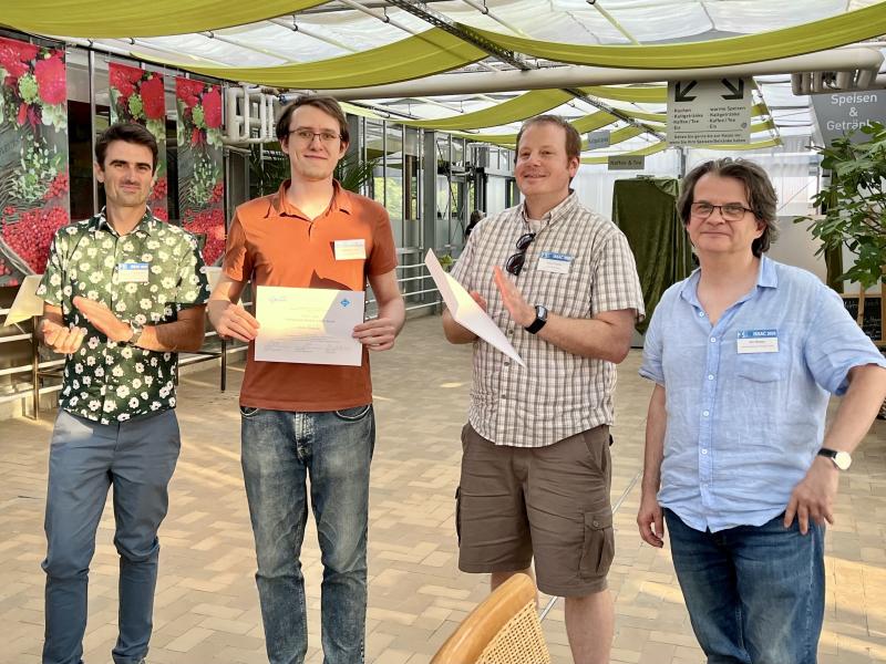 Kirill Khoruzhii Receives ISSAC 2026 Distinguished Student Author Award